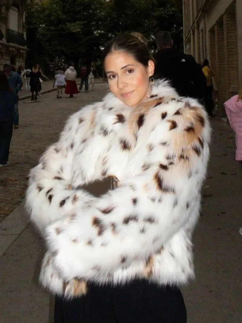 Maria José | Leopard print leather jacket - Image 7