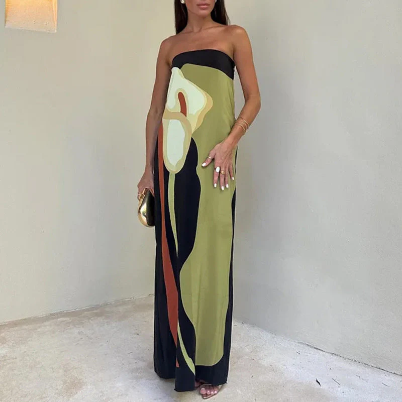 Mariana® | Ladies' Evening Dress In Modern Kaleidoscope Design - Image 7