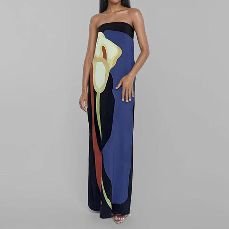 Mariana® | Ladies' Evening Dress In Modern Kaleidoscope Design - Image 9