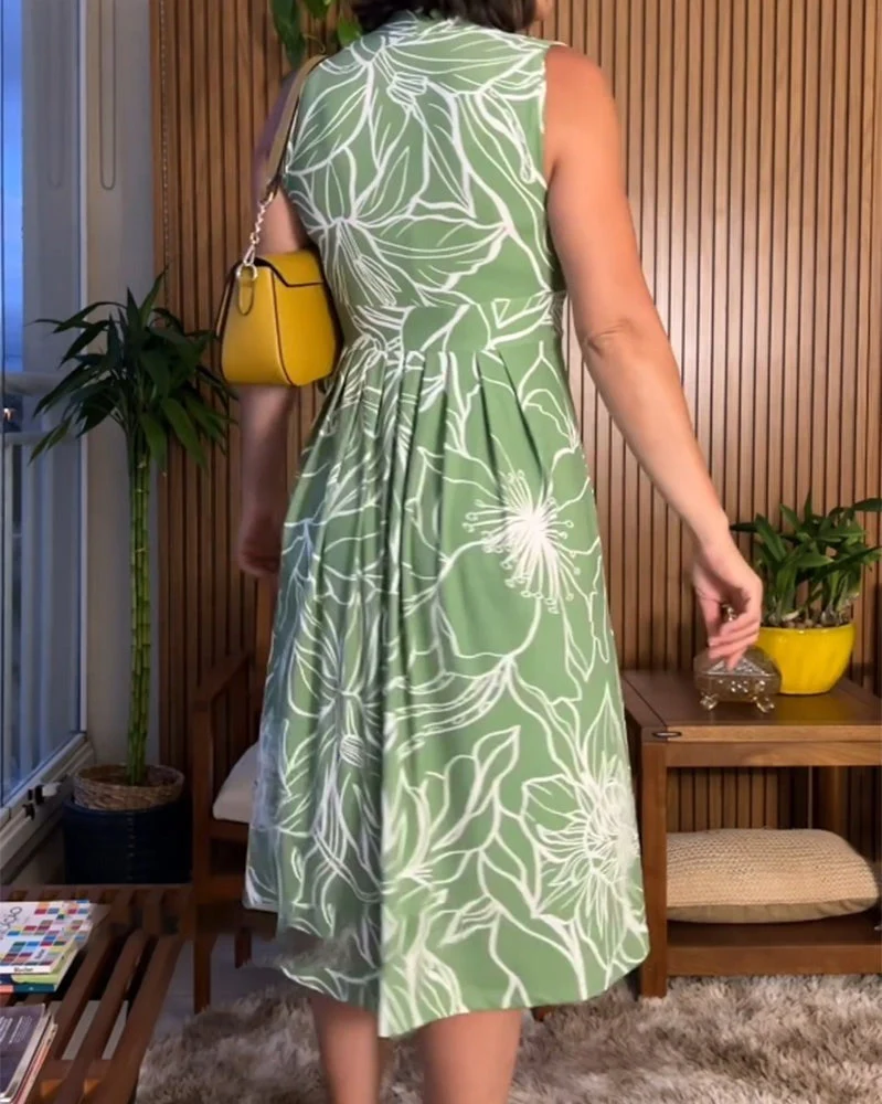 Mariana® | Sleeveless Plus Size Waist Dress - Image 7