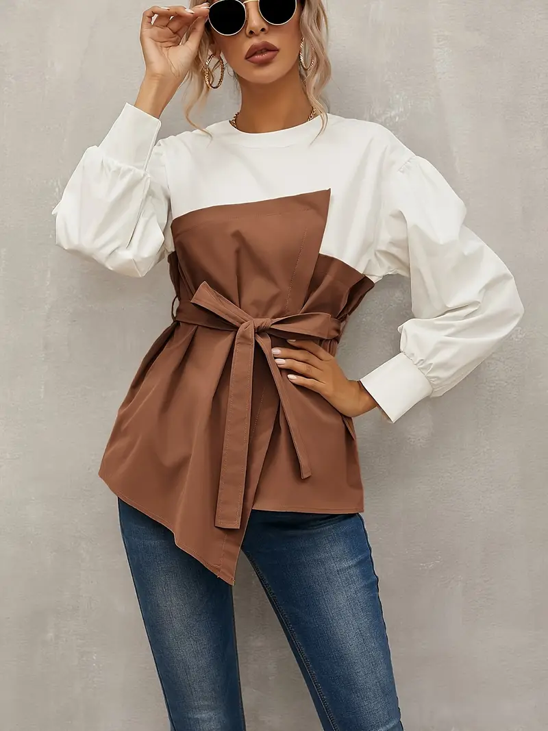 Marianna® | Elegant Long-Sleeved Top - Image 4