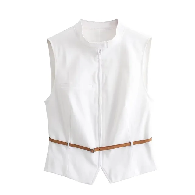 Maricarmen® | Casual Slim Fit Belt Detail Summer - Image 4