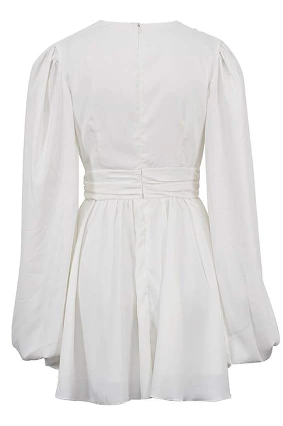 Maricarmen® | Mini Dress With Deep V-Neck - Image 9