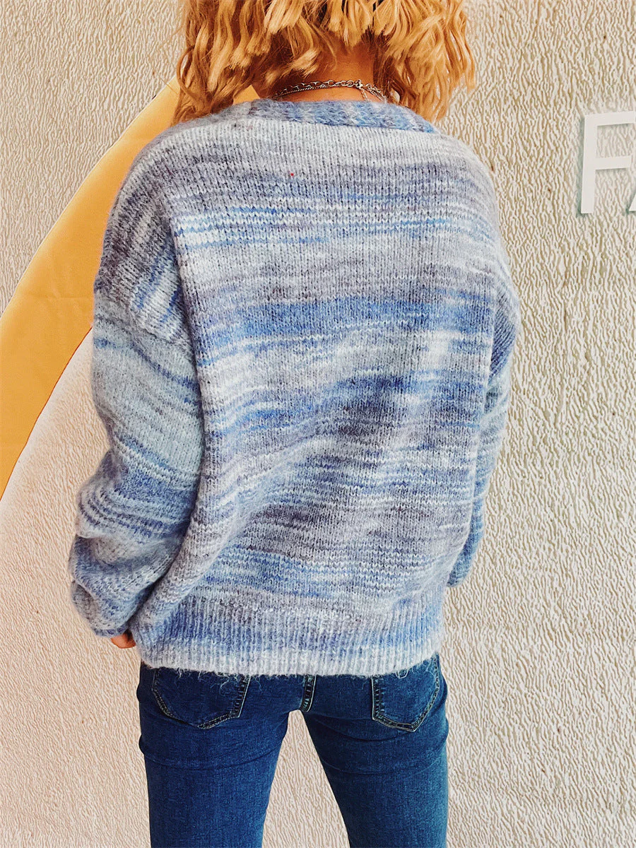 Marieke | Long sleeve cardigan with buttons - Image 6