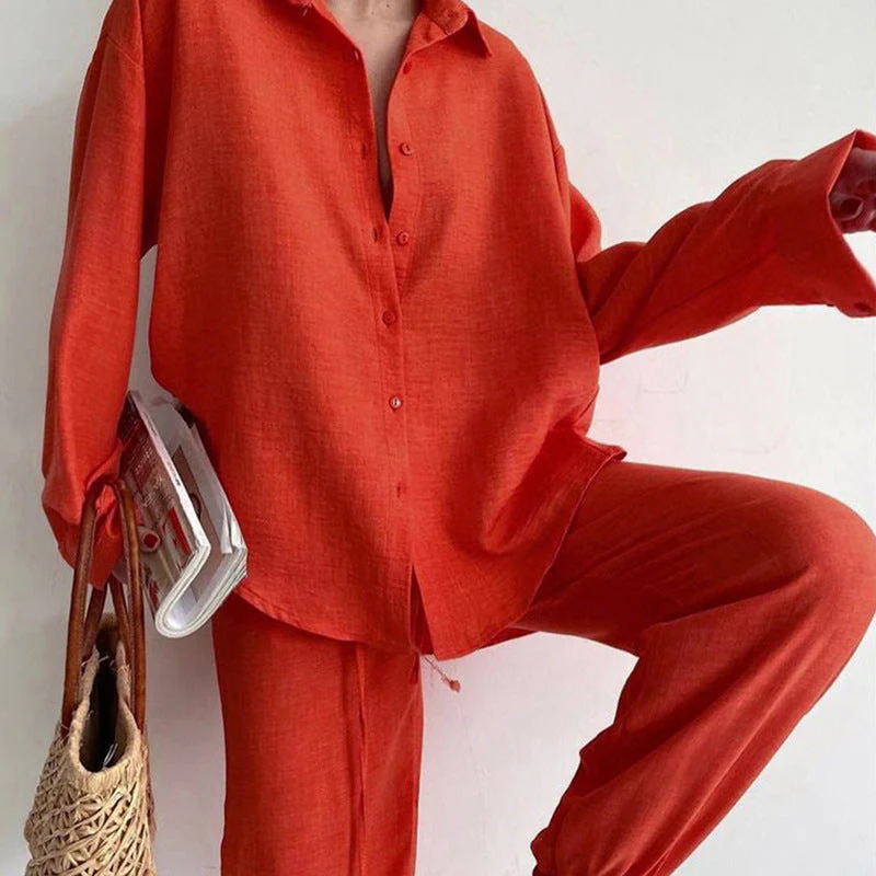 Mariela® | Wide Leg Blouse And Trousers - Image 3