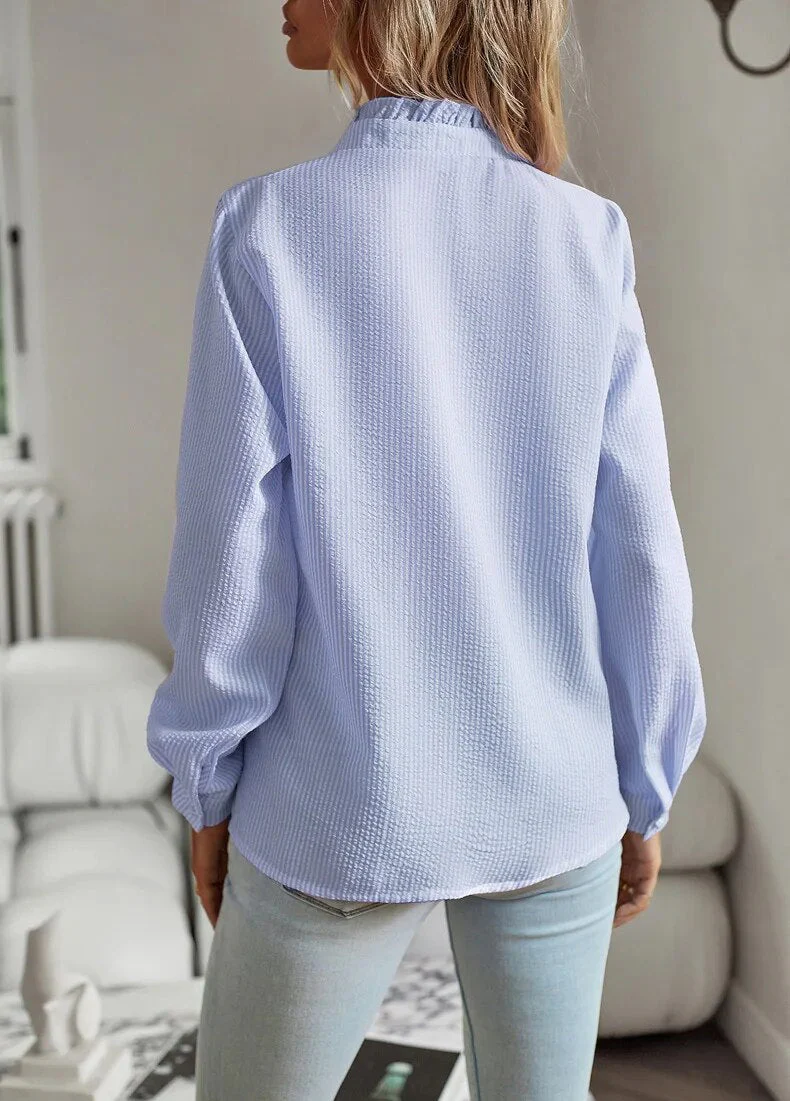 Marilen® | Blouse With Long Sleeves And Cuffed Collar - Image 2