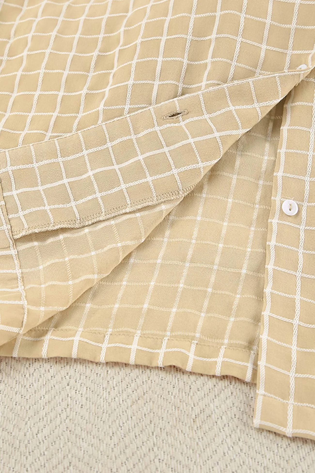 Marina | Checked loungewear with long sleeves - Image 15