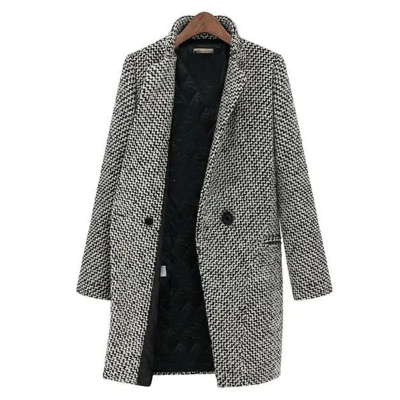 Marina | Classic woven blazer coat - Image 3
