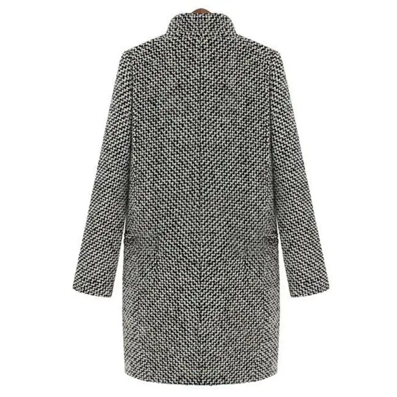 Marina | Classic woven blazer coat - Image 4