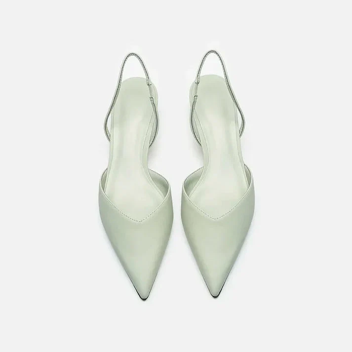 Marina® | Delicate Slingback Pump Sandals With A Pointed Toe - Image 6