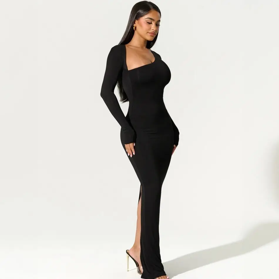 Marina® | Long-sleeved dress for women - Image 4