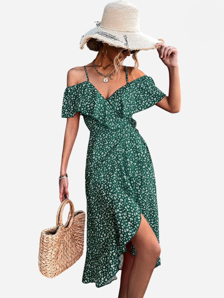 Marina® | Sexy Strappy Floral Dress - Image 11