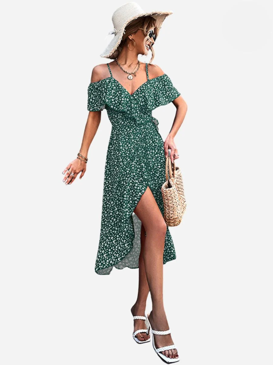 Marina® | Sexy Strappy Floral Dress - Image 12