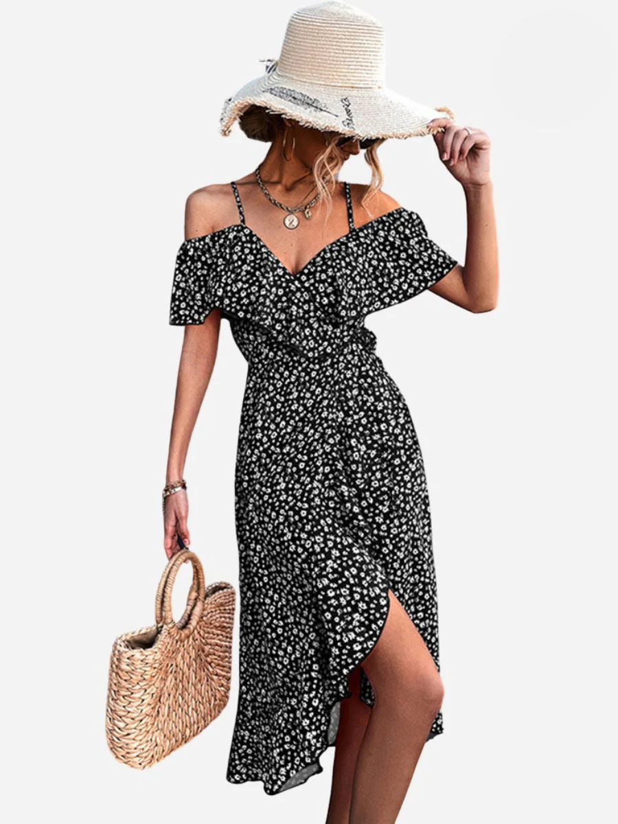 Marina® | Sexy Strappy Floral Dress - Image 7