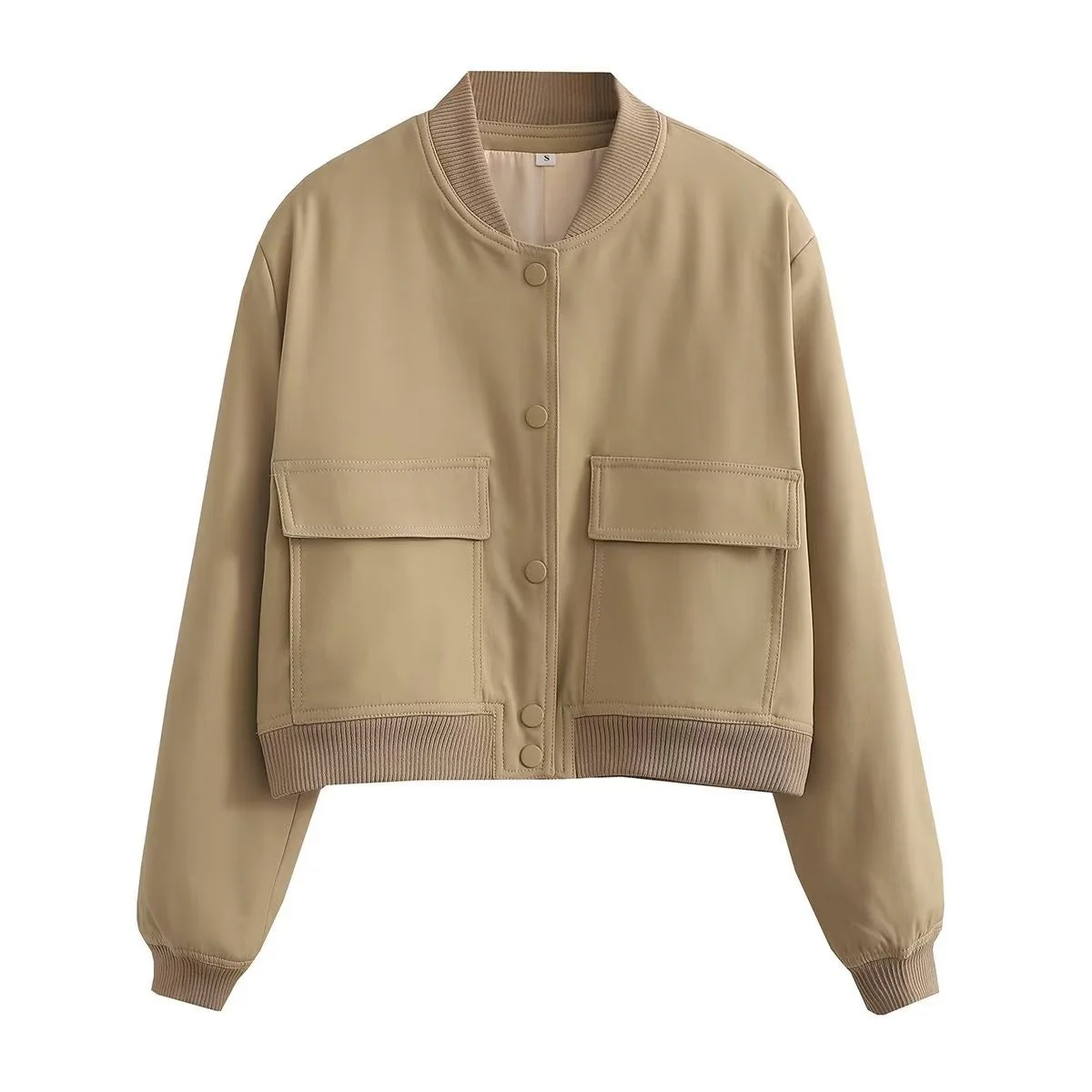 Marina | Short bomber jacket for women - Image 7