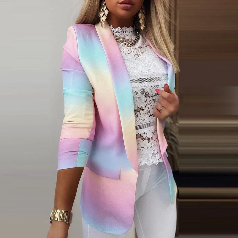 Marina® | Women's long sleeve blazer - Image 2