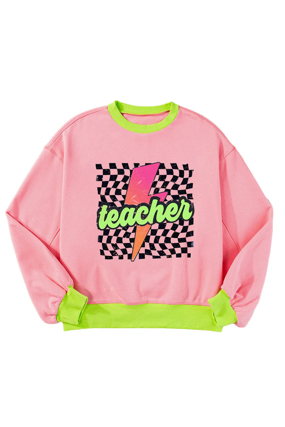 Marion | Graphic crew neck long sleeve sweatshirt - Image 5