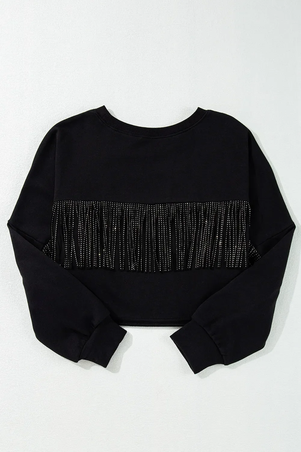 Marion | Long-sleeved sweatshirt with fringes - Image 4