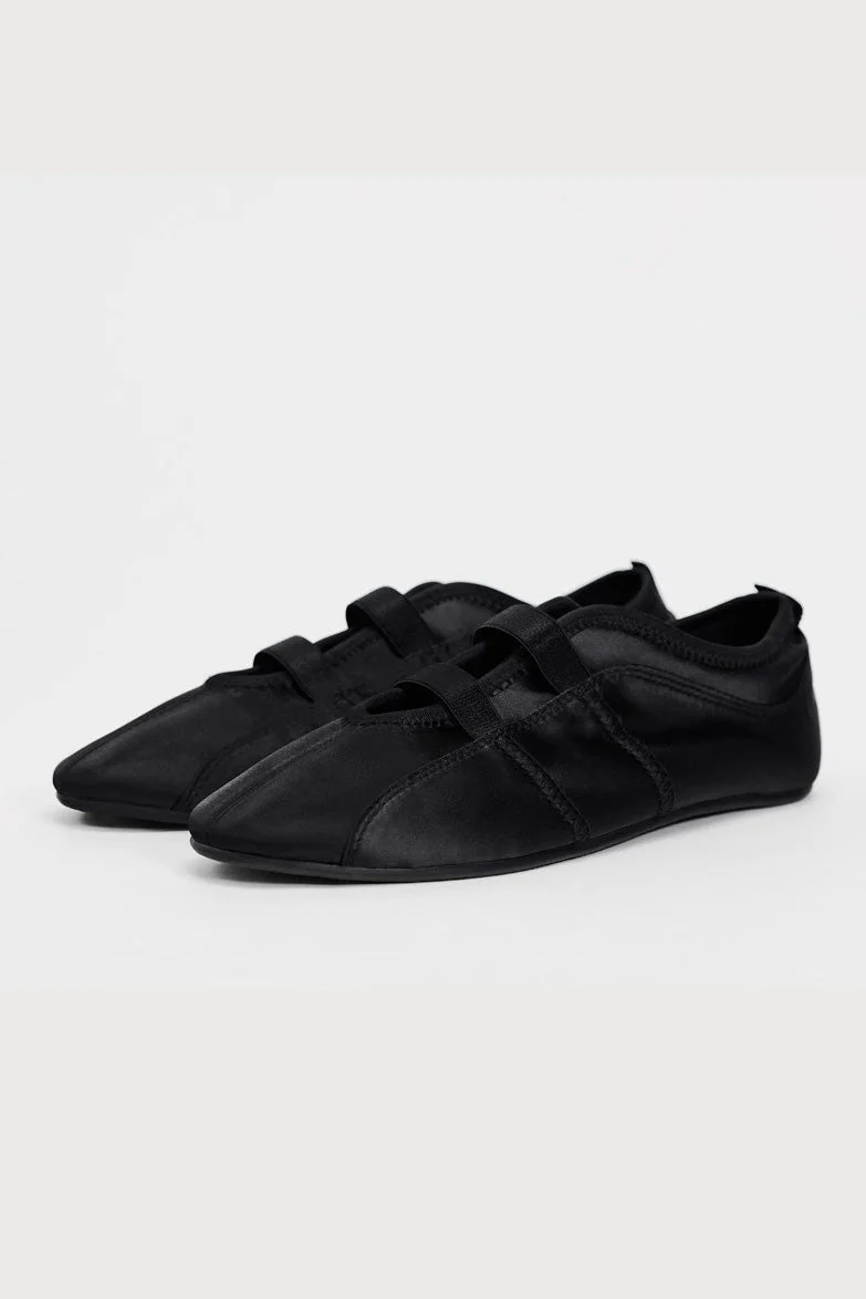 Marisa® | Satin Ballet Flats - Image 5