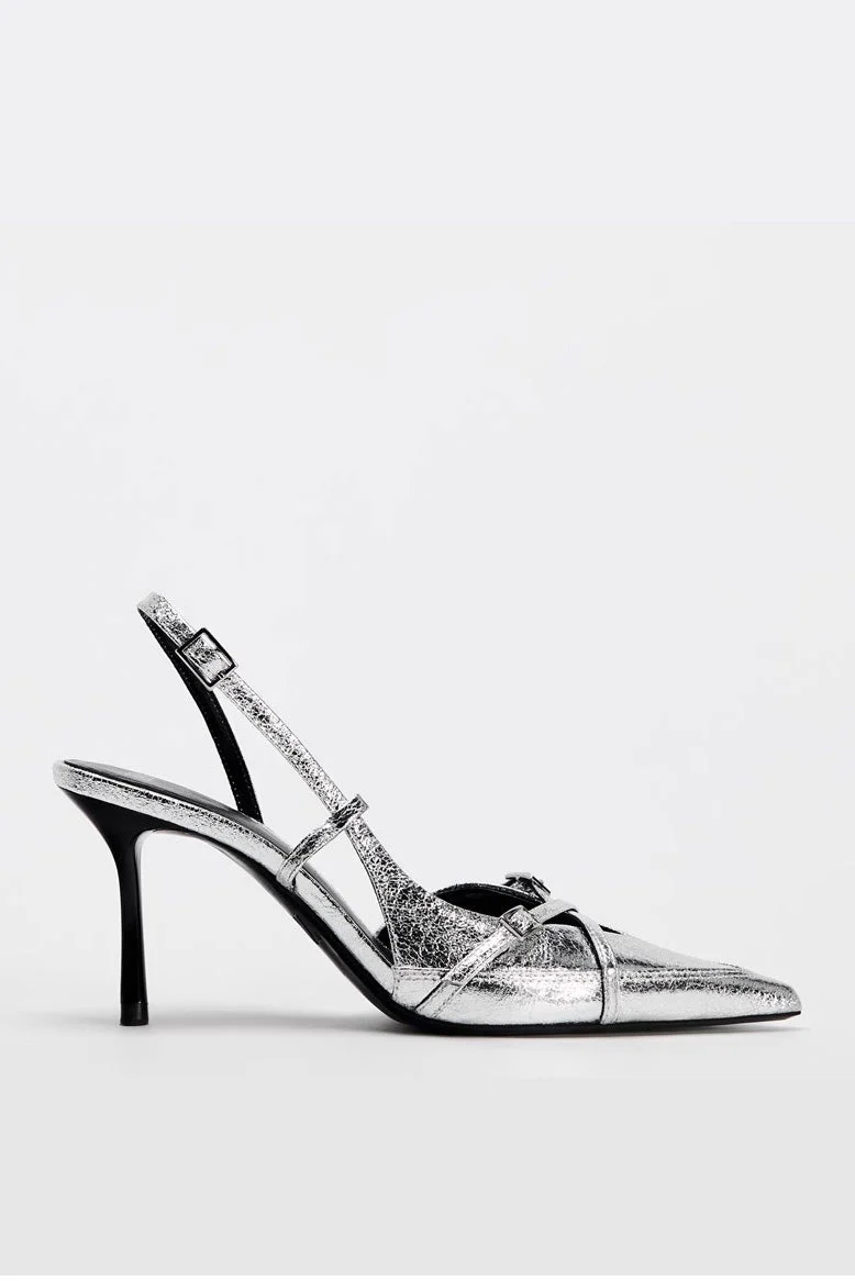 Marketa® | British Style Side-Wearing High Heels - Image 4