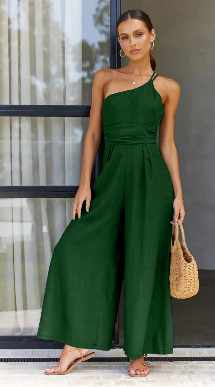 Marlene® | Backless Double Band Jumpsuit