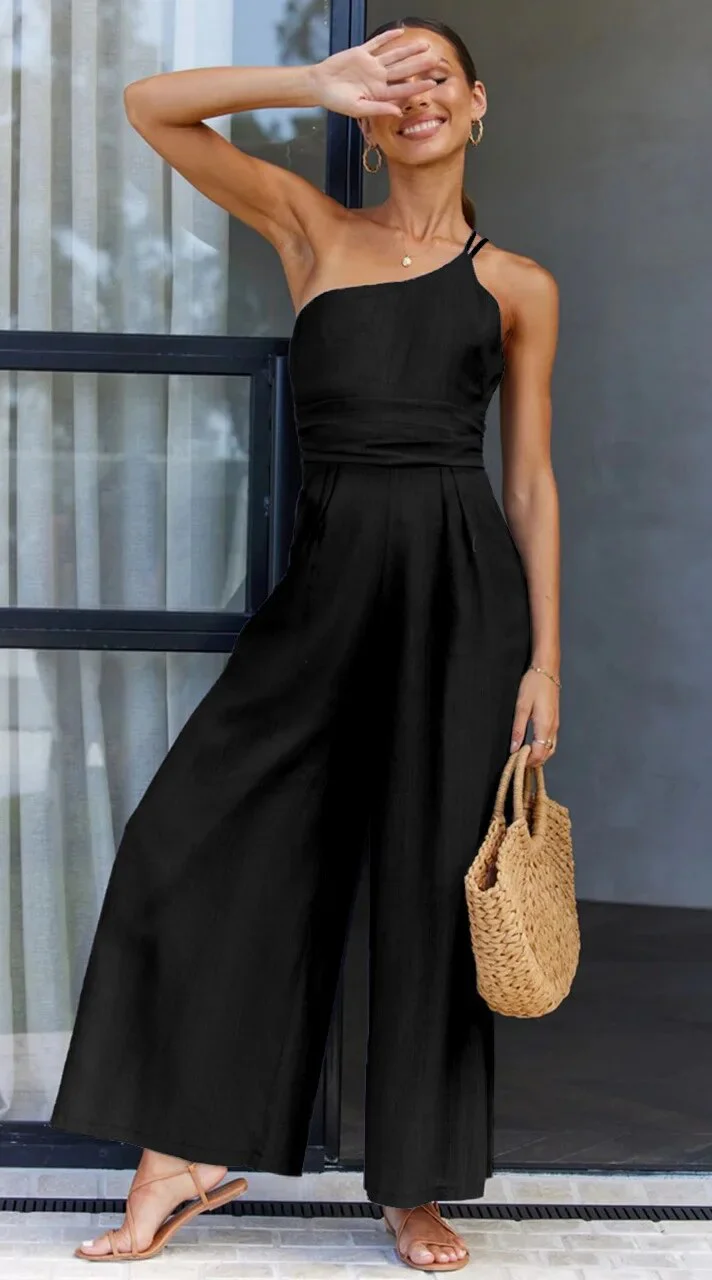 Marlene® | Backless Double Band Jumpsuit - Image 5