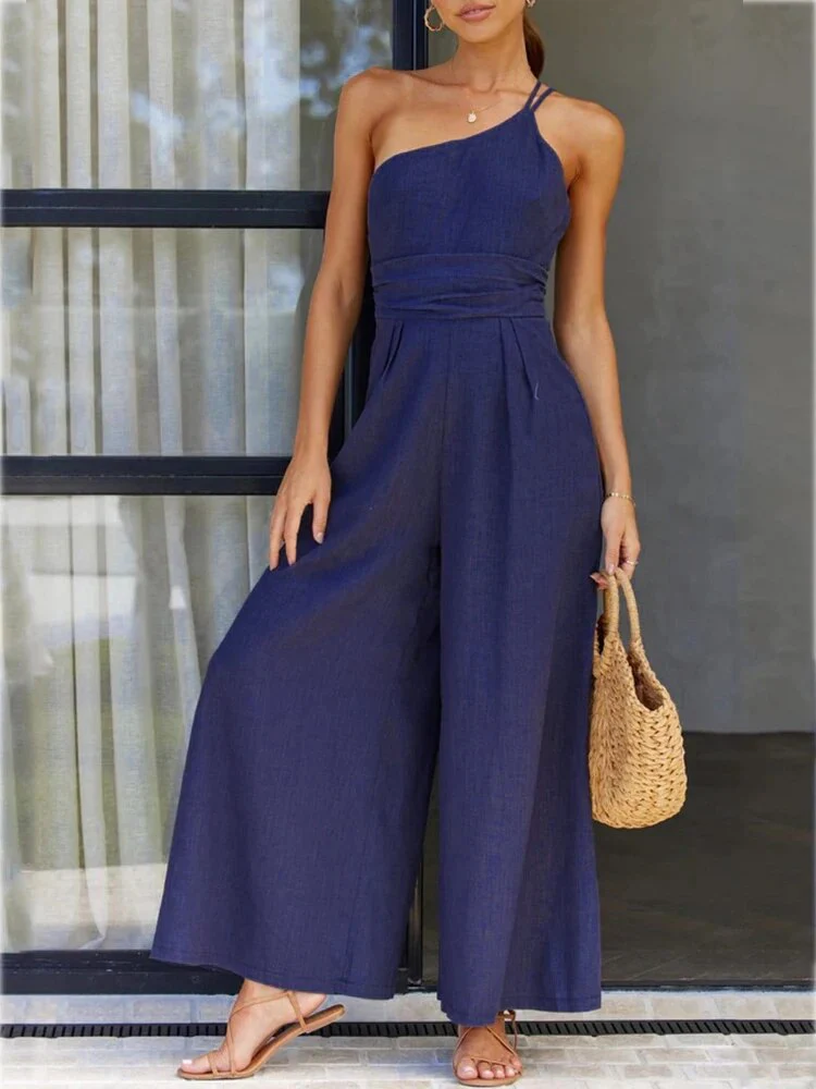 Marlene® | Backless Double Band Jumpsuit - Image 6