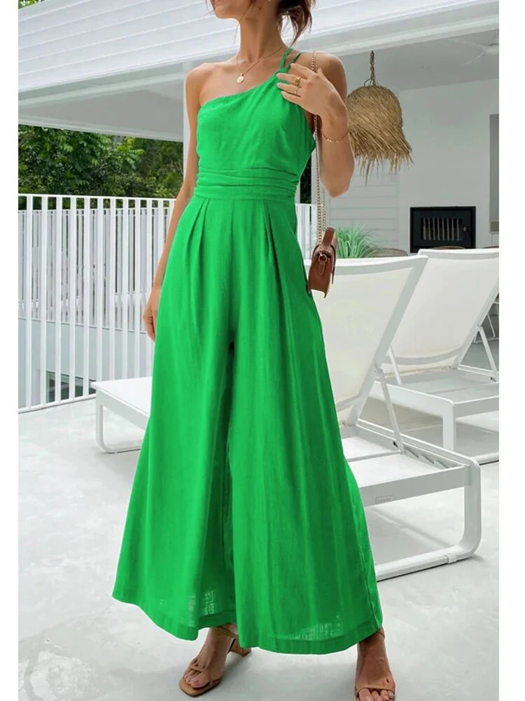 Marlene® | Backless Double Band Jumpsuit - Image 7