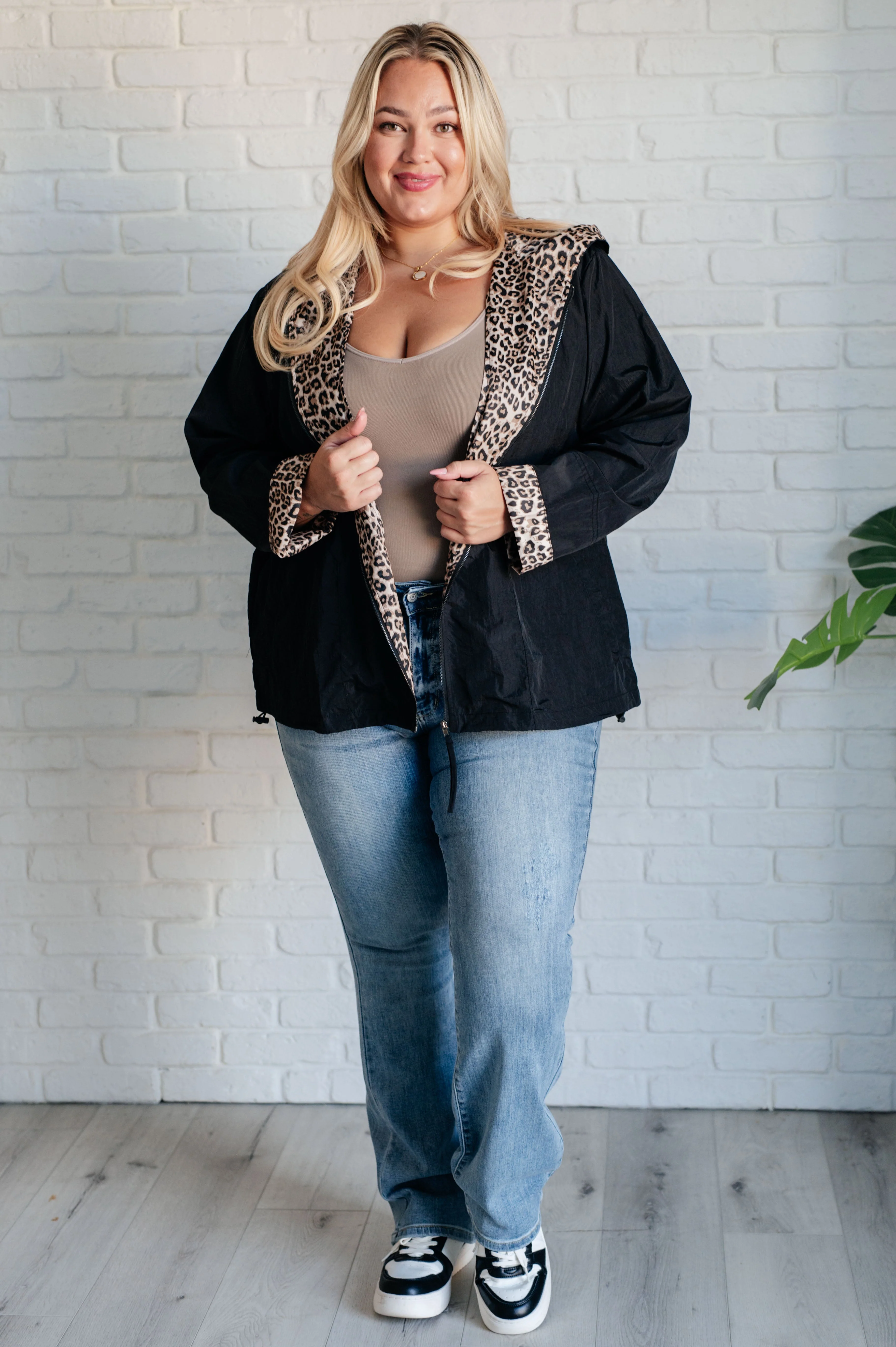 Marlene | Let's Get Wild hooded windbreaker - Image 3