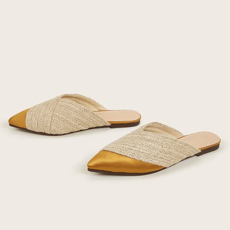 Marlene® | Slippers In Woven Satin - Image 11