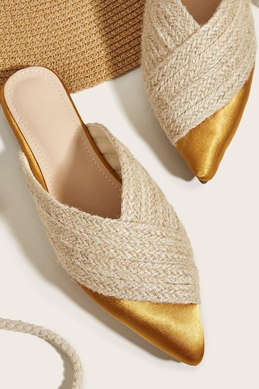 Marlene® | Slippers In Woven Satin - Image 2