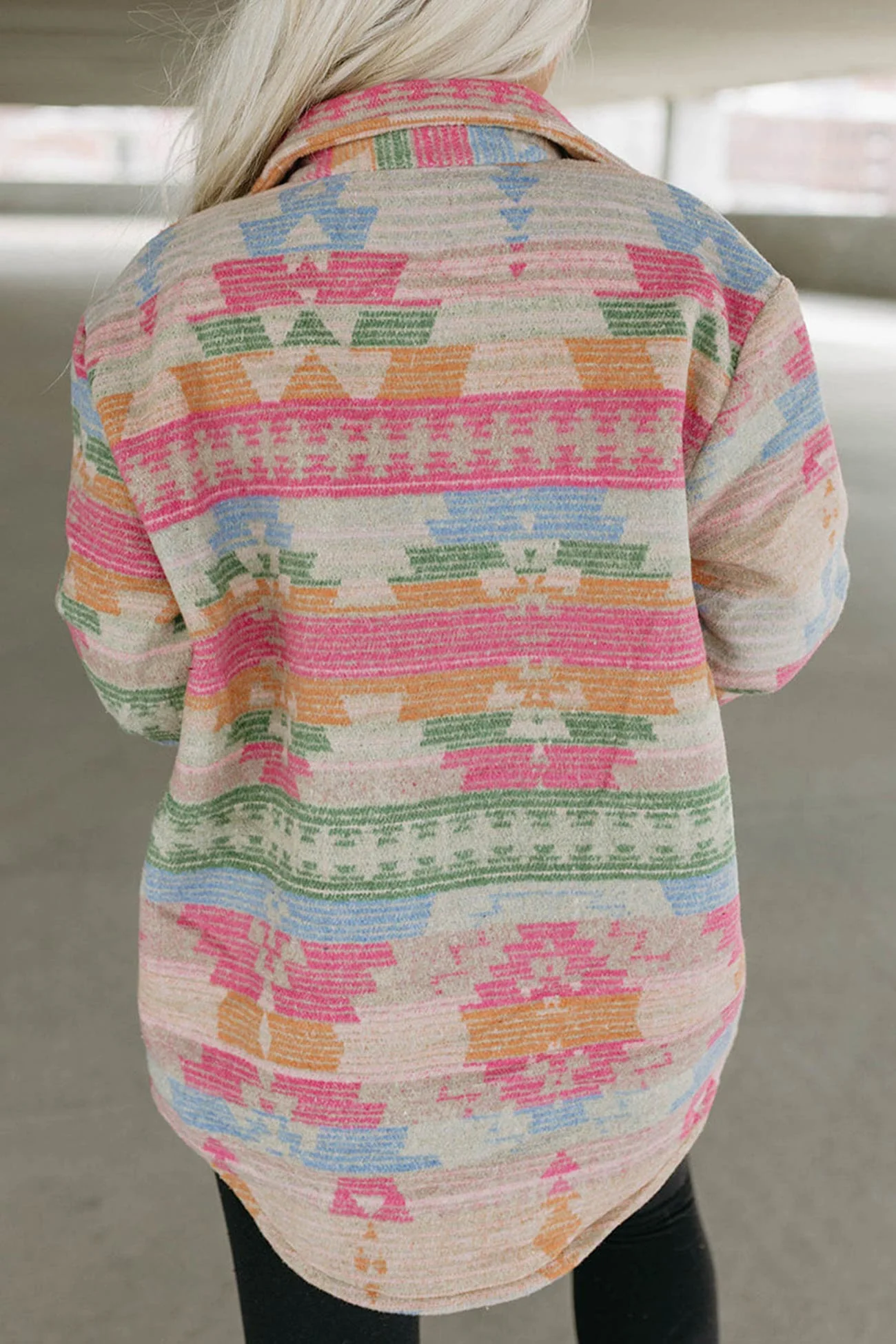 Marlene | Western print single-breasted jacket - Image 6