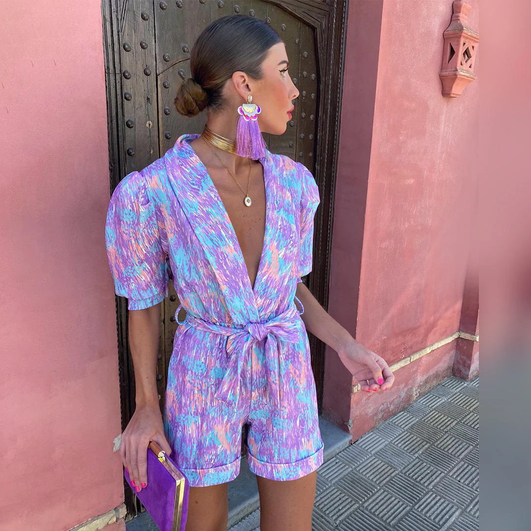Marloes® | Stylish Jumpsuit With V-Neck - Image 9
