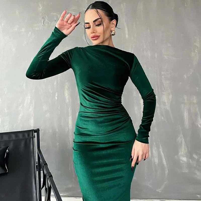 Marta® | Elegant midi dress for women - Image 2