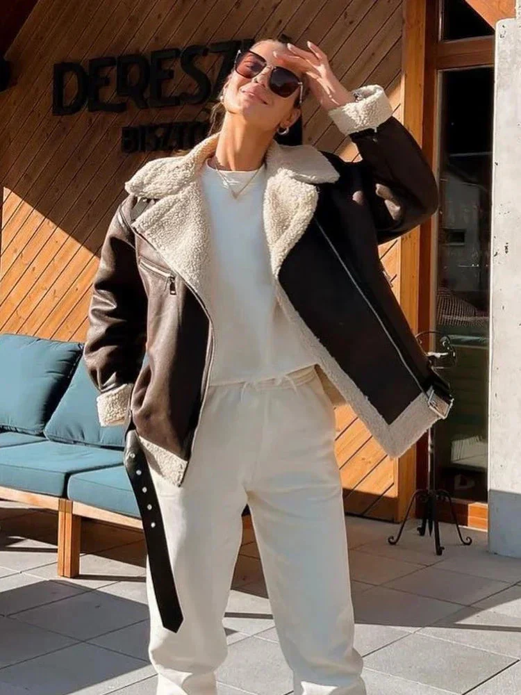 Marta® | Fashionable winter coat: long sleeve women's jacket - Image 4
