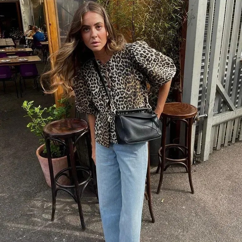 Mary® | Leopard Bow Top - Image 2
