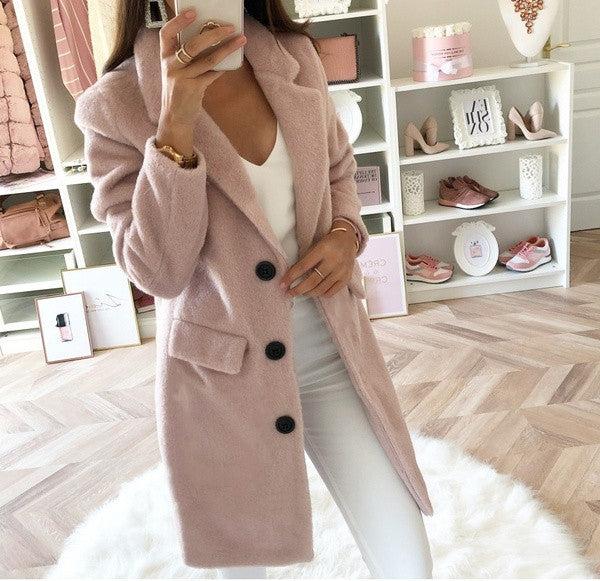 Mathilda | Long women's coat - Image 3