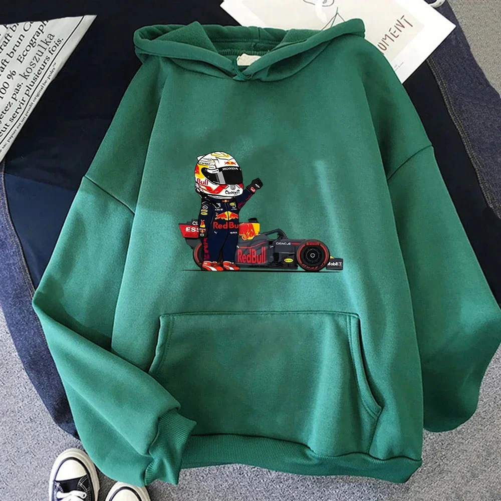 Matilde | Unisex hoodie with miniature F1 print - Image 5