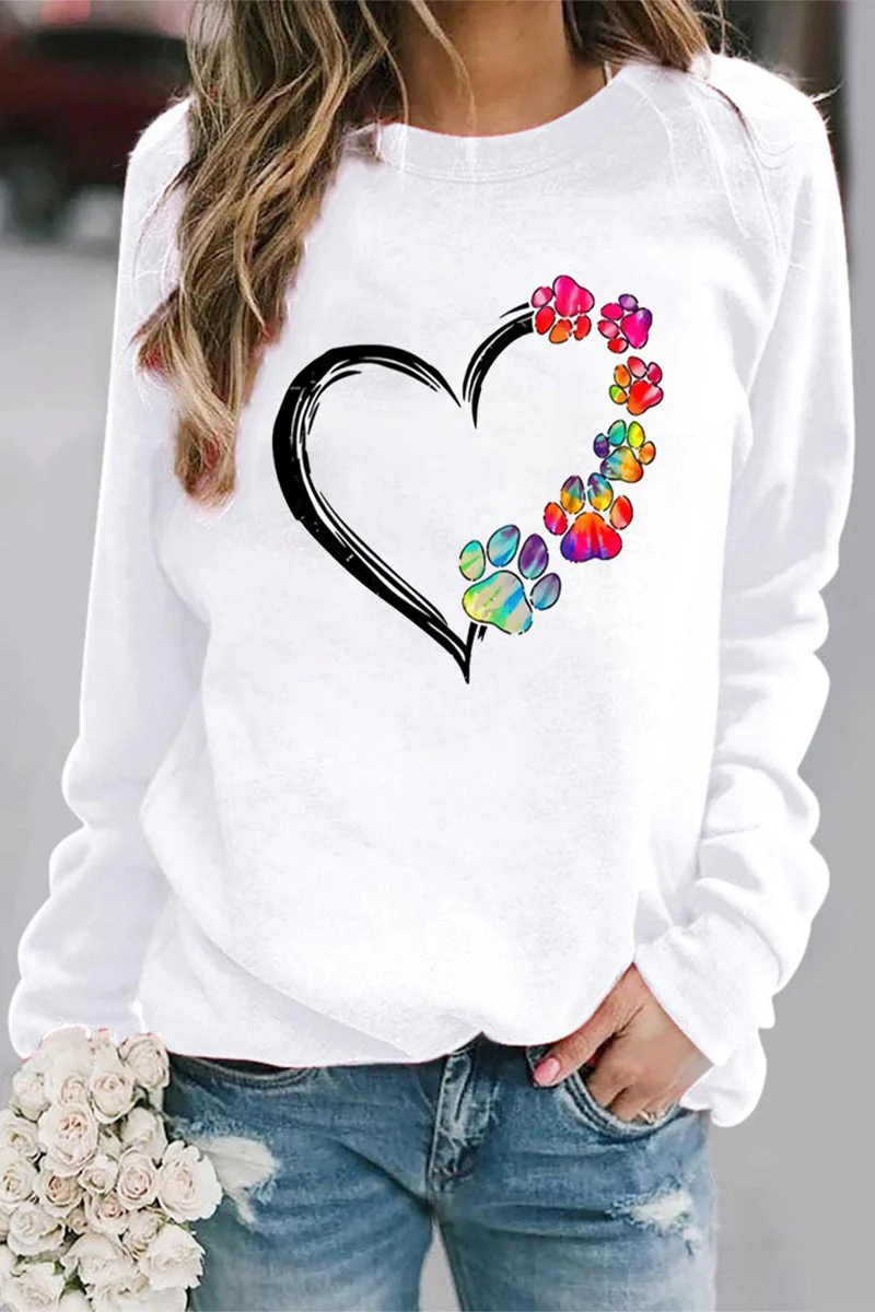Mayra | Casual printed tops with an O-neck - Image 4