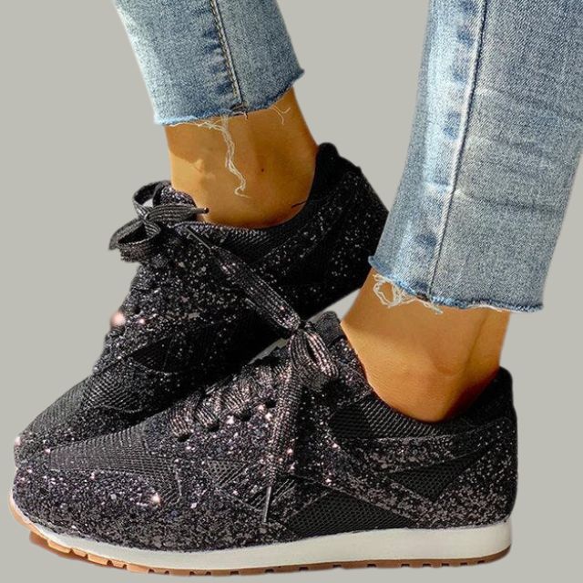 Mayra® | Trendy Glittery Sneakers - Image 3