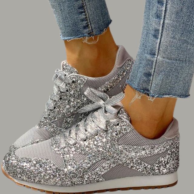 Mayra® | Trendy Glittery Sneakers - Image 5