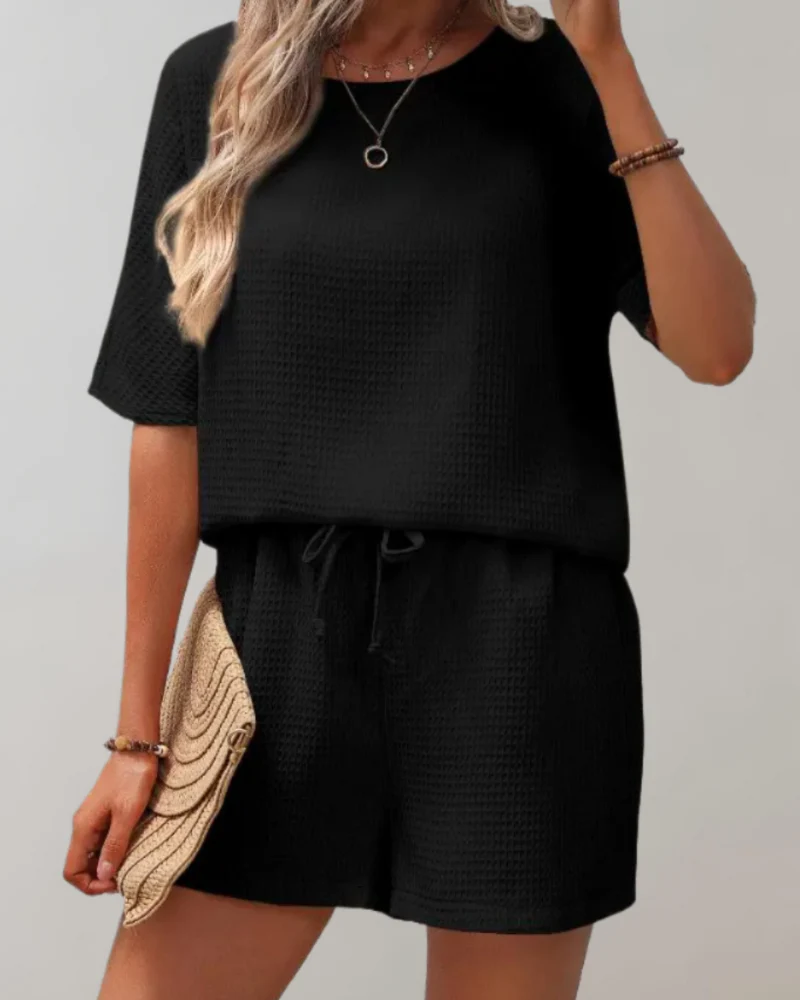 Megan® | Relaxed Shirt And Shorts Set