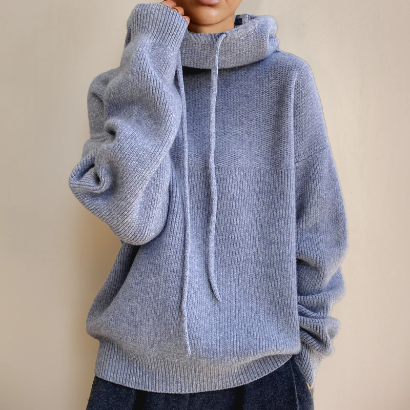 Melanie | Knitted hoodie - Image 2