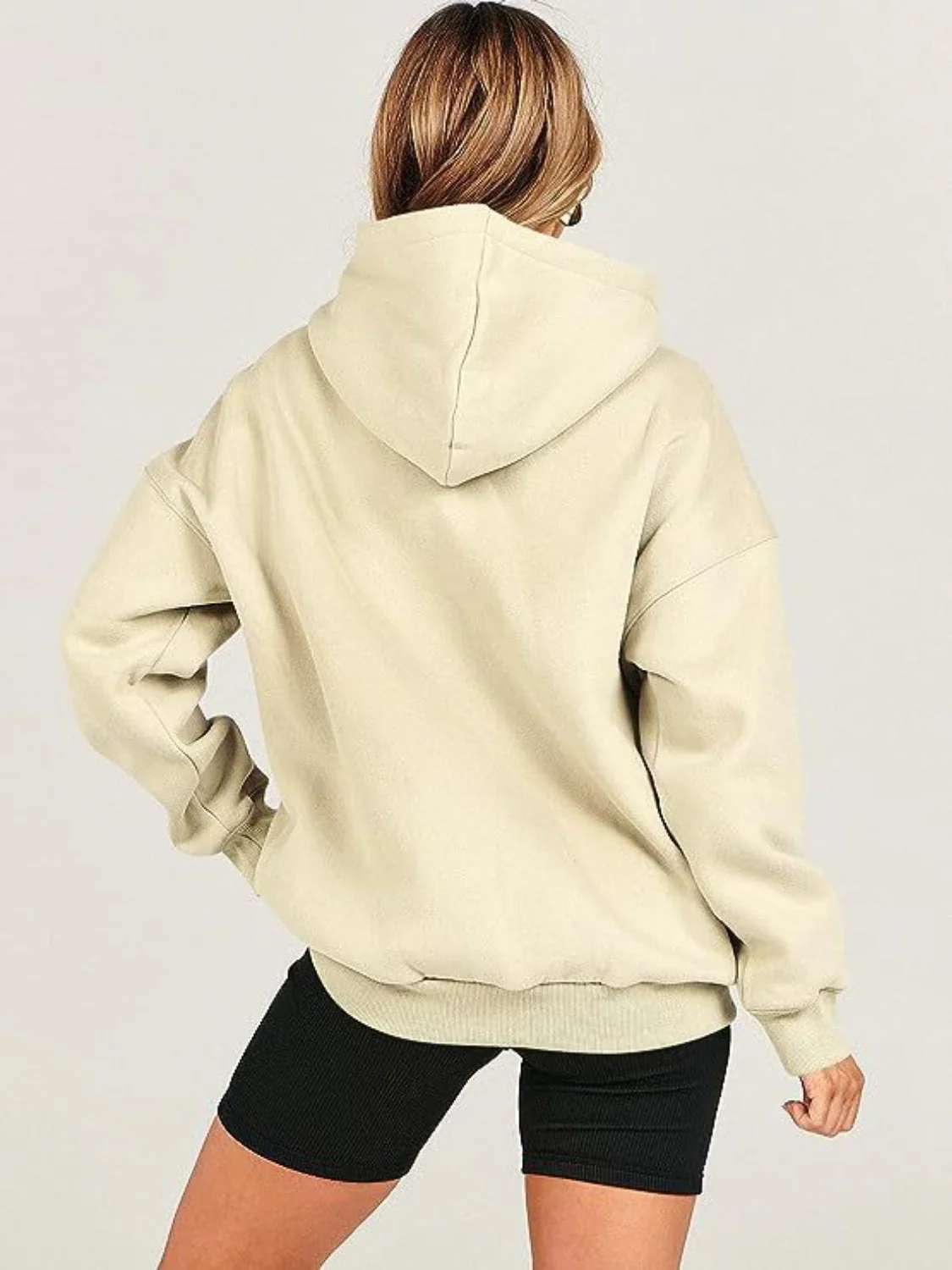 Melanie | Long-sleeved hoodie with dropped shoulders - Image 17