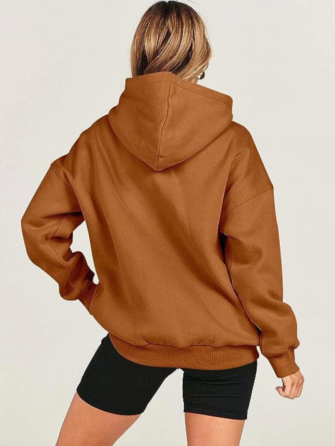 Melanie | Long-sleeved hoodie with dropped shoulders - Image 22