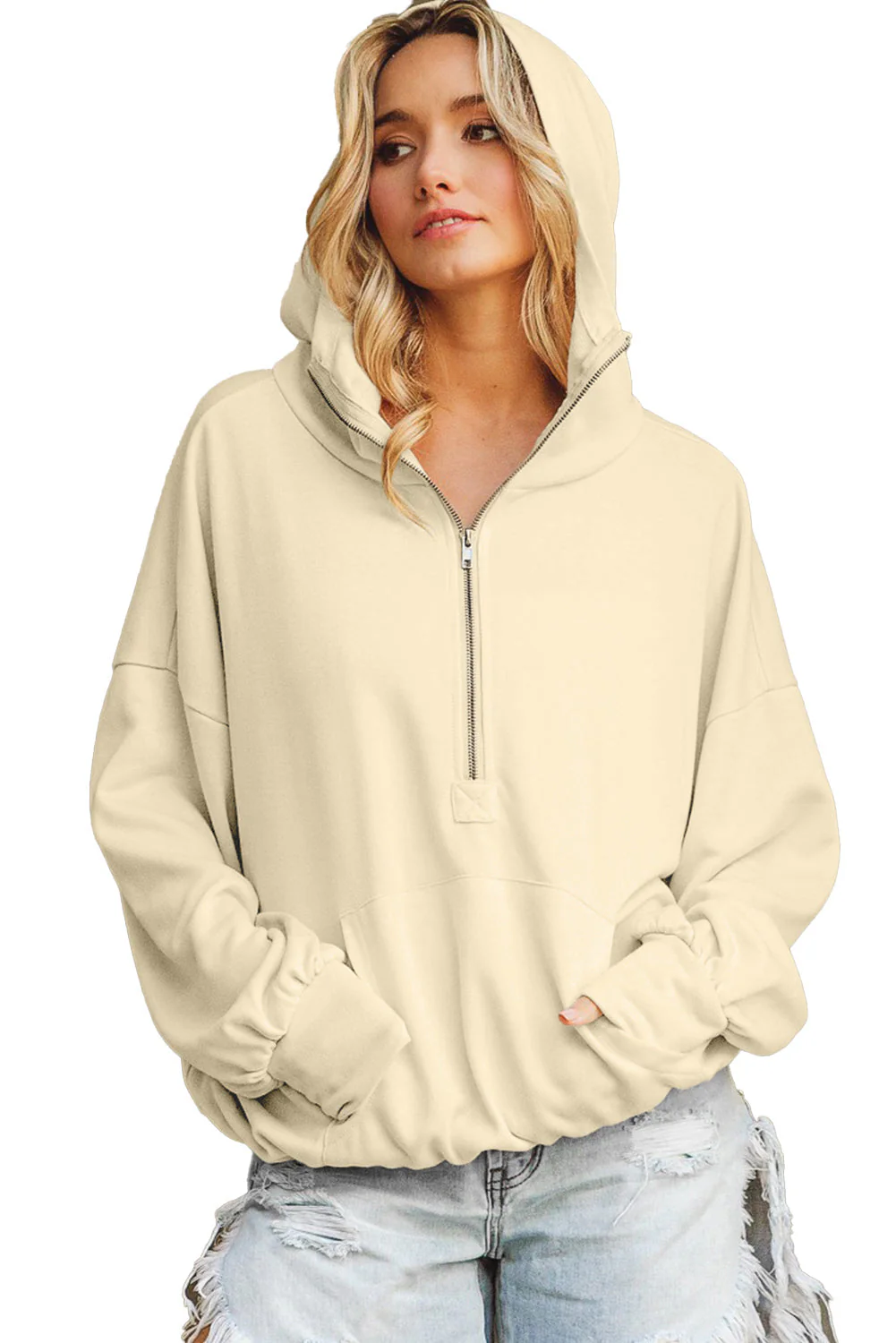 Melisa | Elegant and casual winter hoodie - Image 4