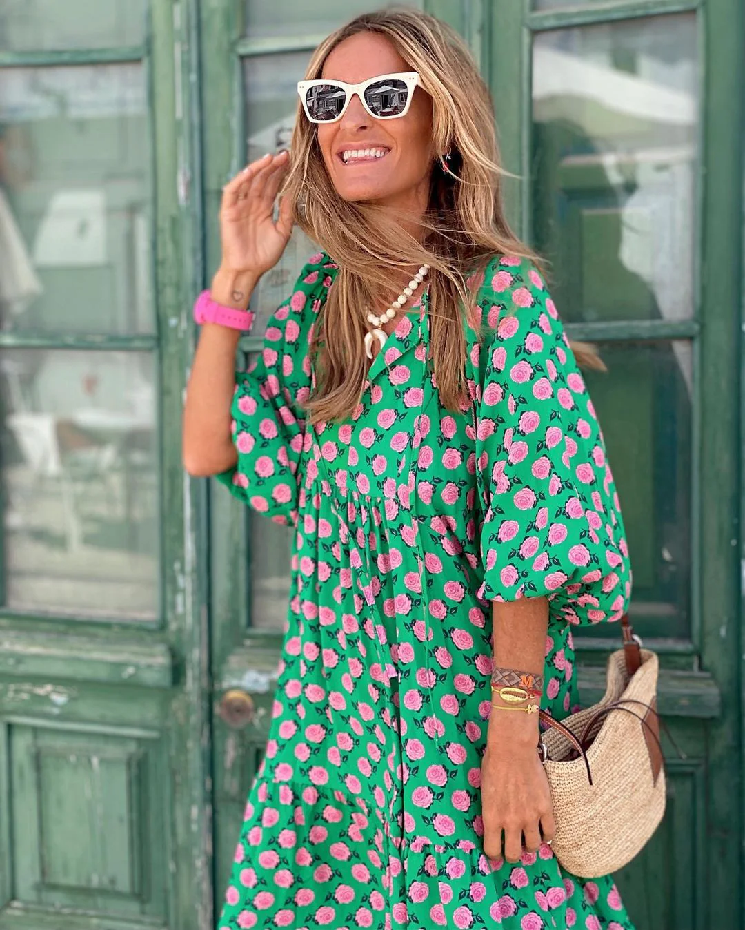 Mercedes® | Bohemian Long Dress - Image 4
