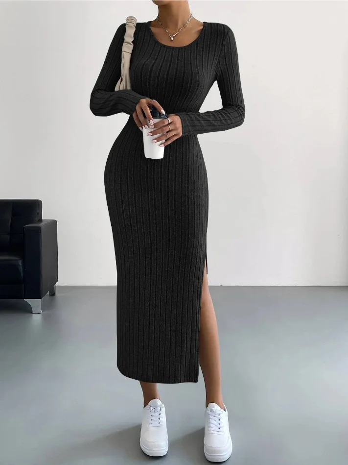 Mercedes® | Women's long-sleeved knitted dress