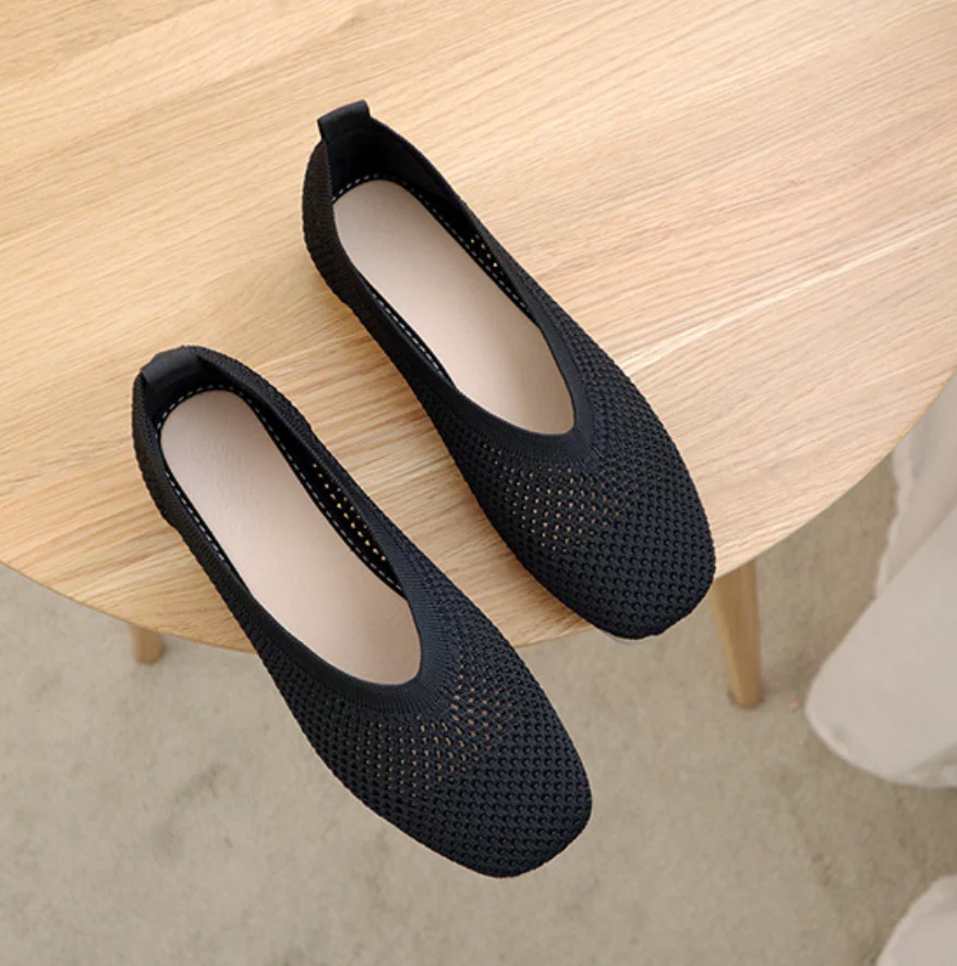 Meredith® | Breathable Shoes With Low Heels And Correction Function - Image 5