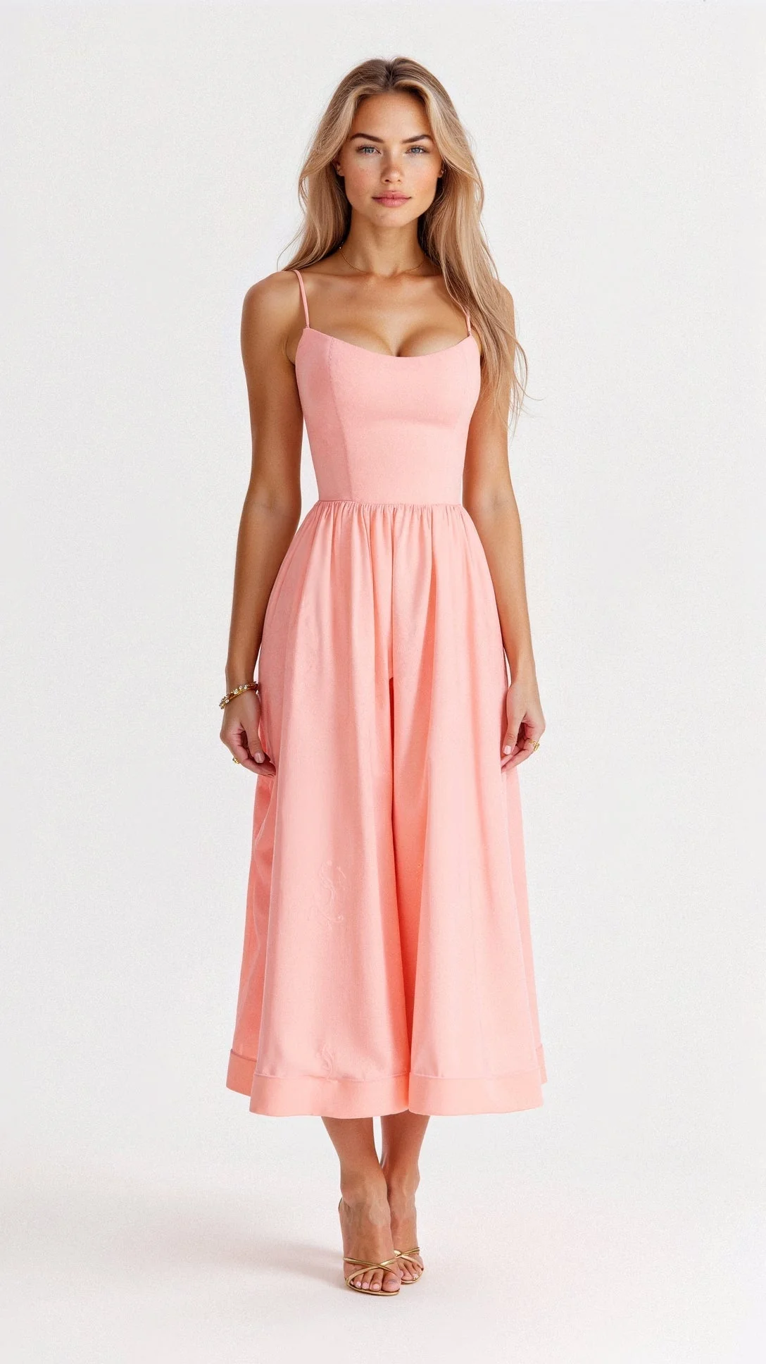 Mia® | Elegant Off-The-Shoulder Midi Dress - Image 7
